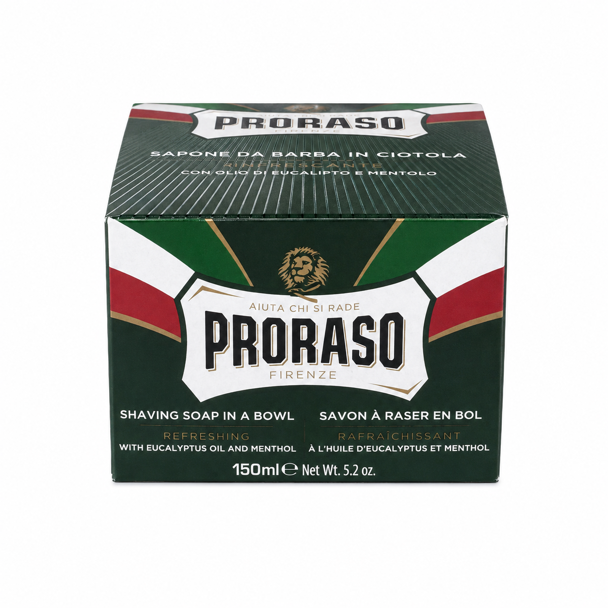 Proraso Eucalyptus & Menthol Refresh Shaving Cream 150ml Box