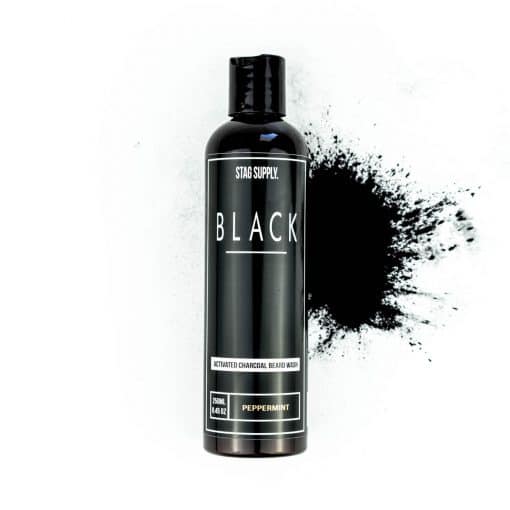 Stag Supply Beard Shampoo 250ml BLACK Activated Charcoal