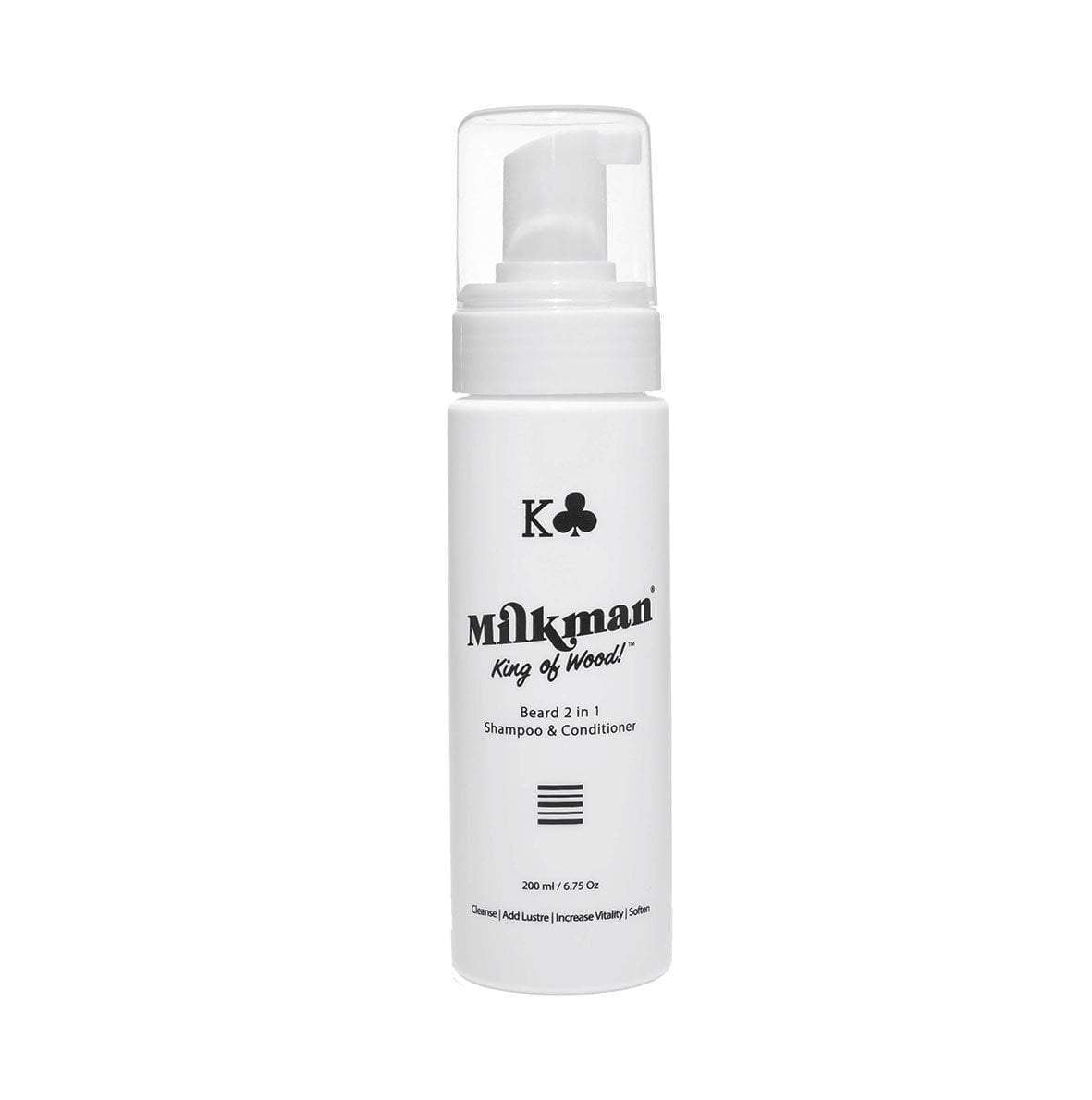 Milkman Kind Of Wood Beard 2 in 1 Shampoo & Conditioner 200ml