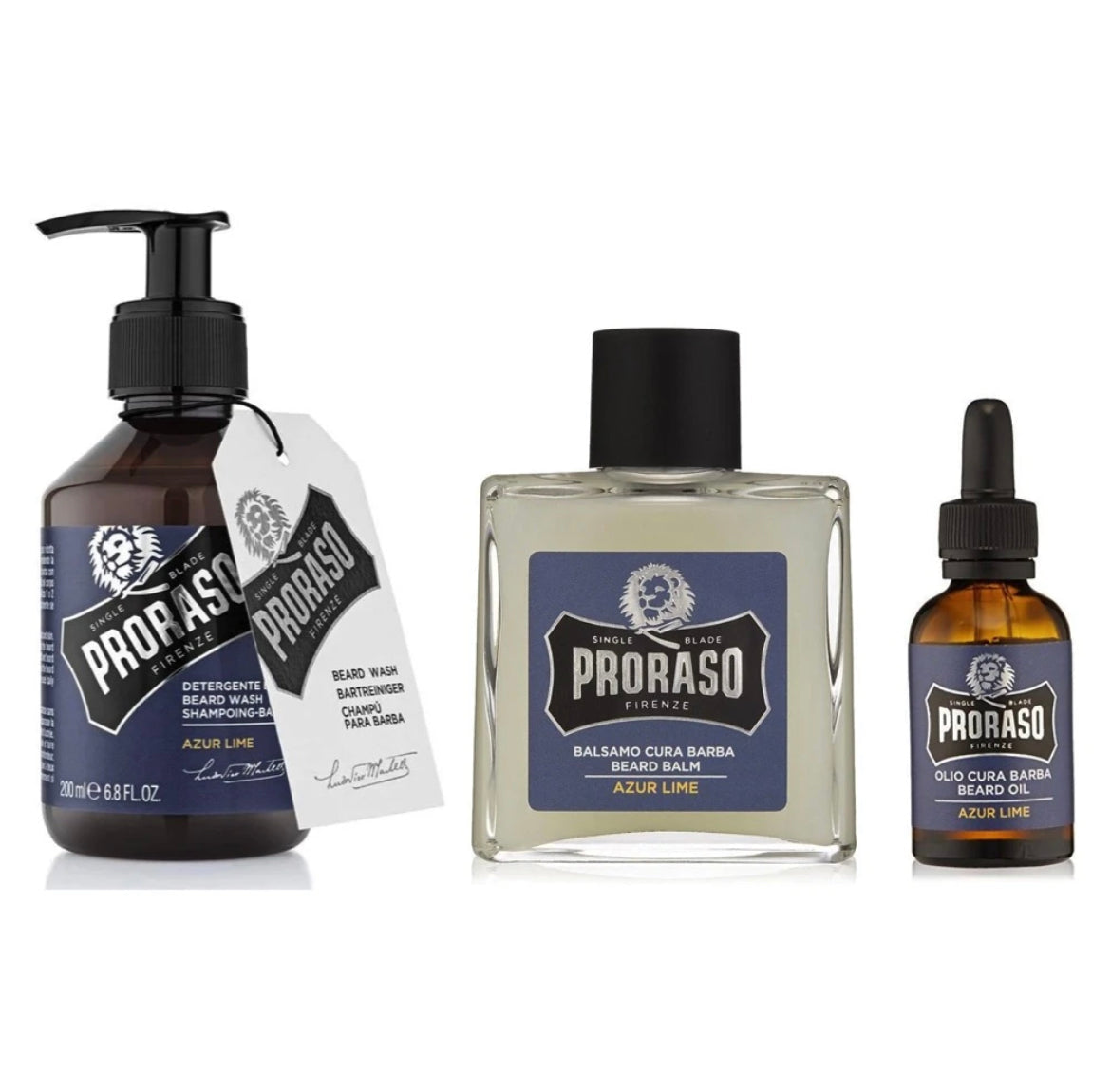 Proraso Azur Lime Beard Kit
