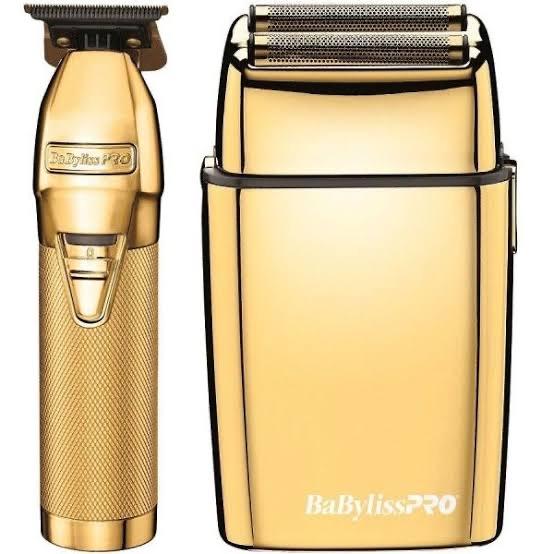 BaByliss PRO Gold FX Collection (Skeleton and Gold Foil Shaver Set)