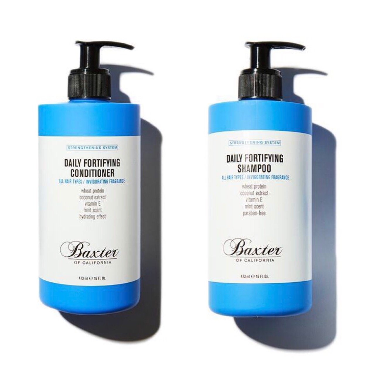Baxter of California Daily Fortifying Shampoo + Conditioner Pack 473ml