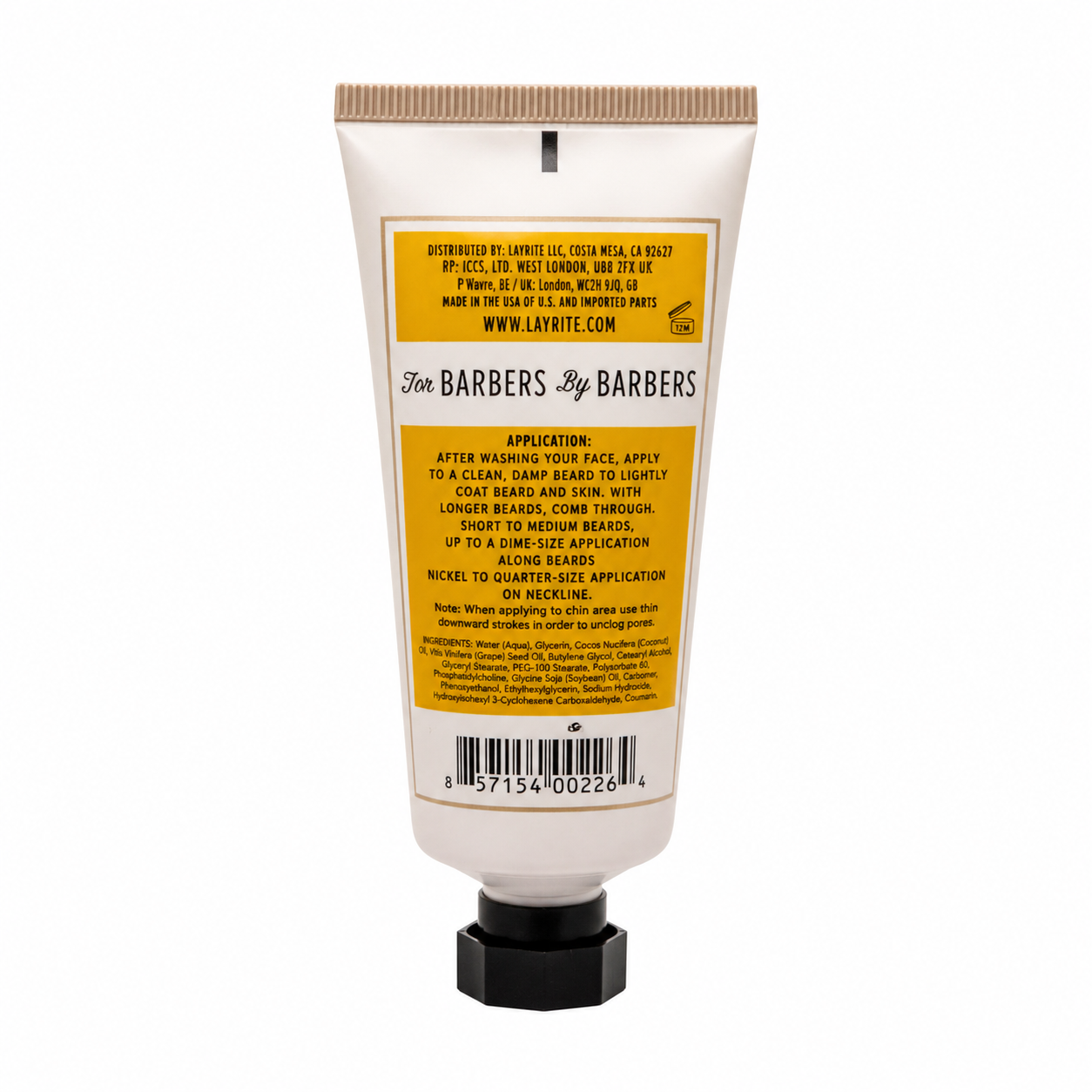 Layrite Concentrated Beard Oil 59ml