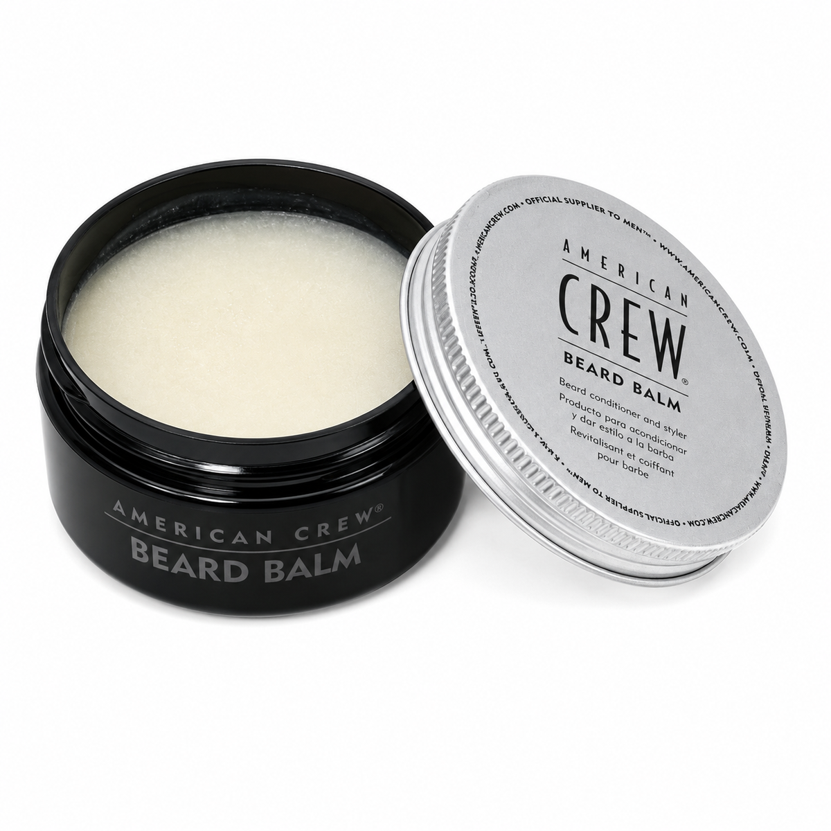 American Crew Beard Balm 60G Open 