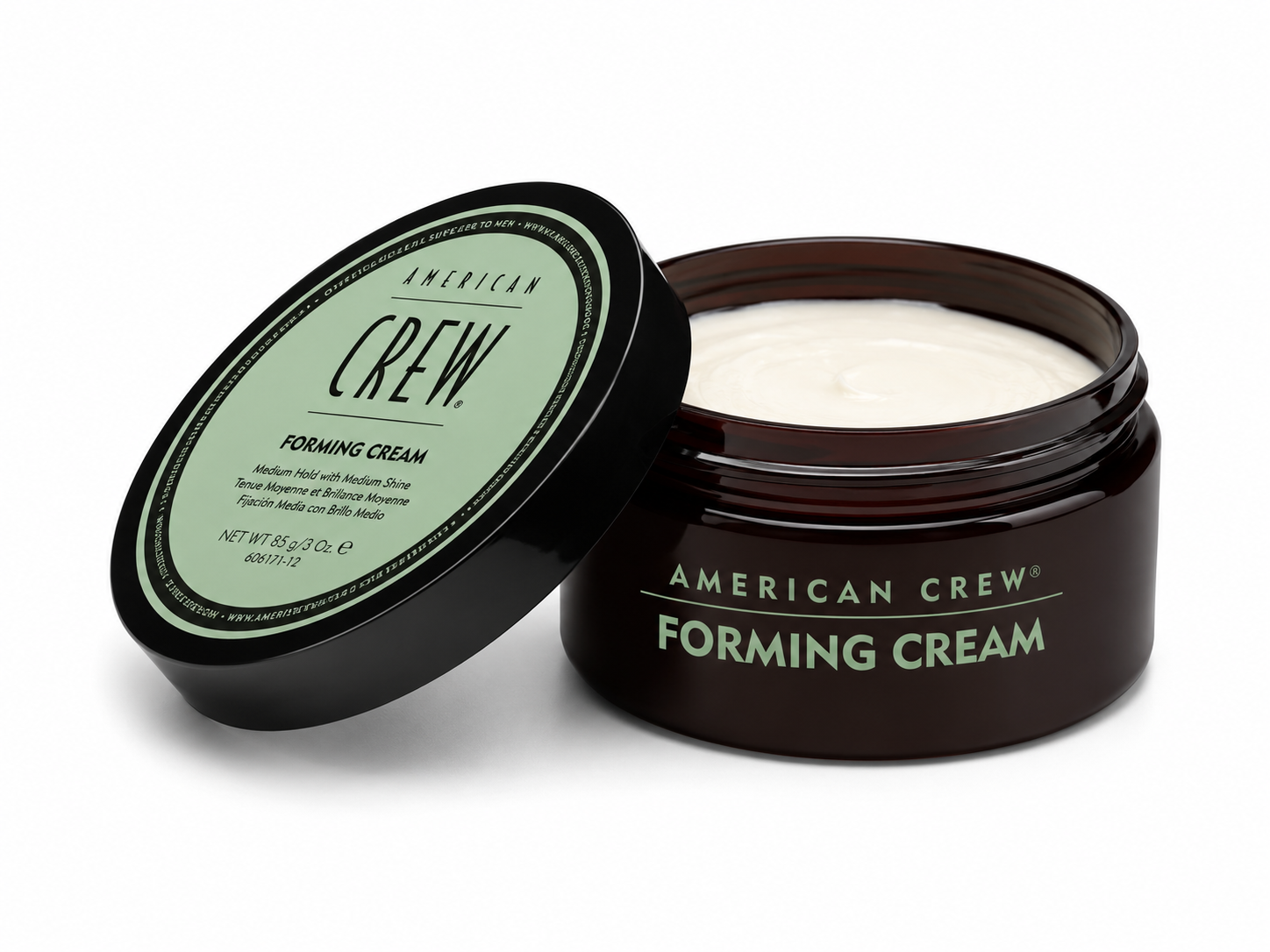 American Crew Forming Cream 85g Lid Open