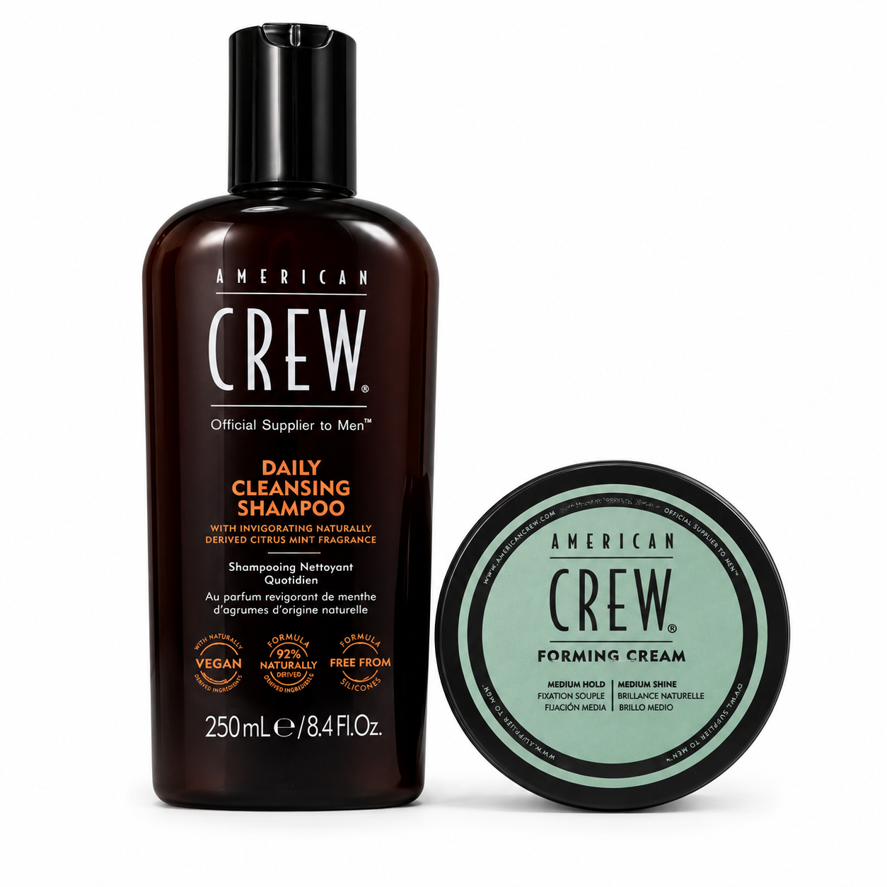 American Crew Shampoo + Forming Cream Duo