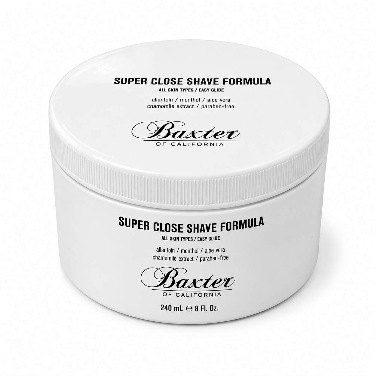 Baxter of California Super Close Shave Formula 240ml Cream Tub 