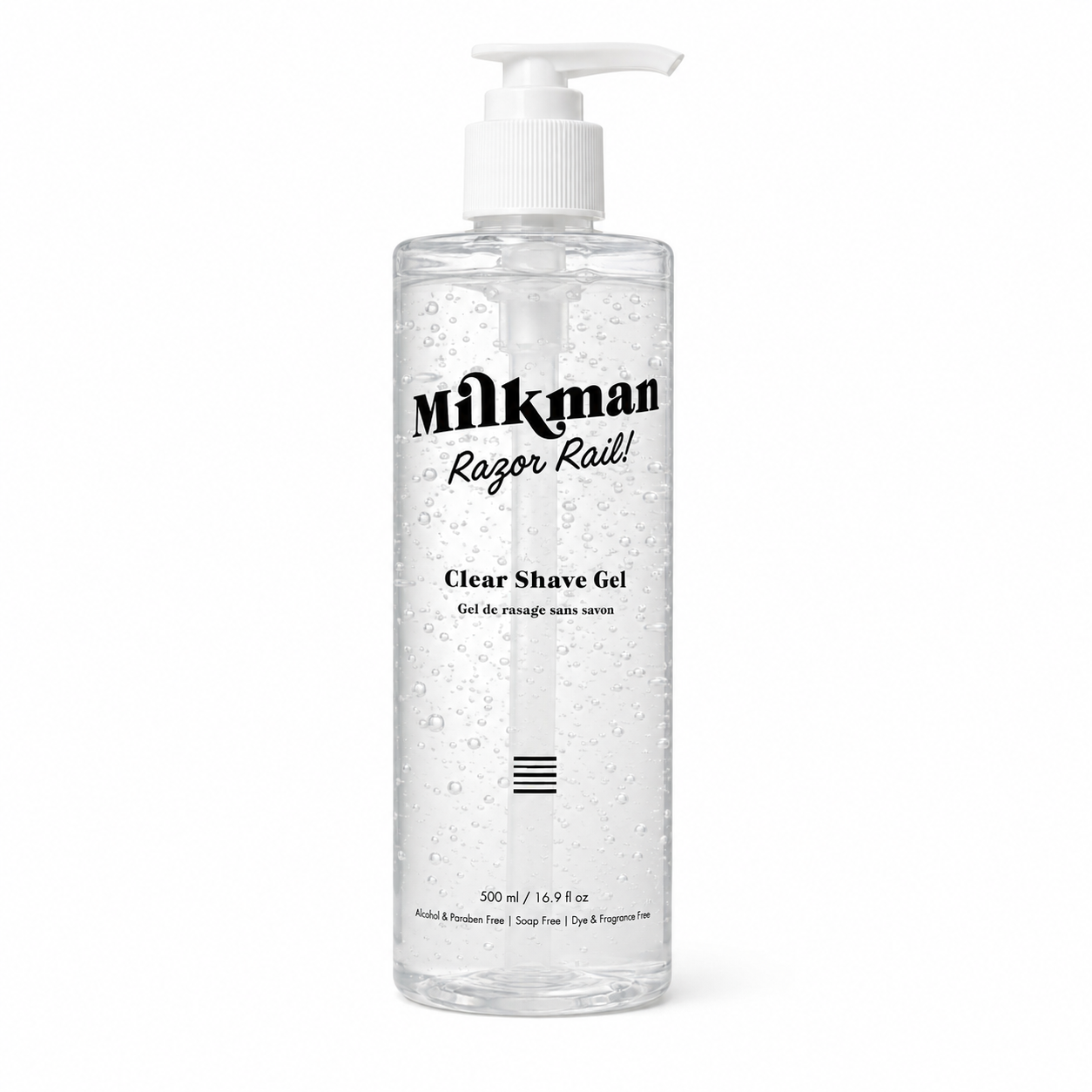 Milkman Clear Shave Gel Soap Free 500ml