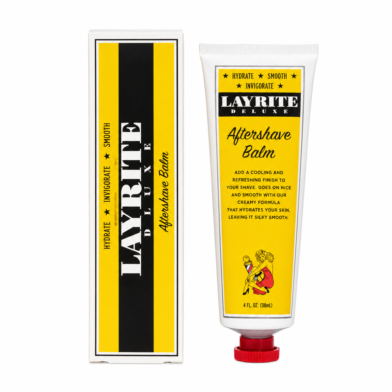 Layrite Aftershave Balm 118ML Packaging
