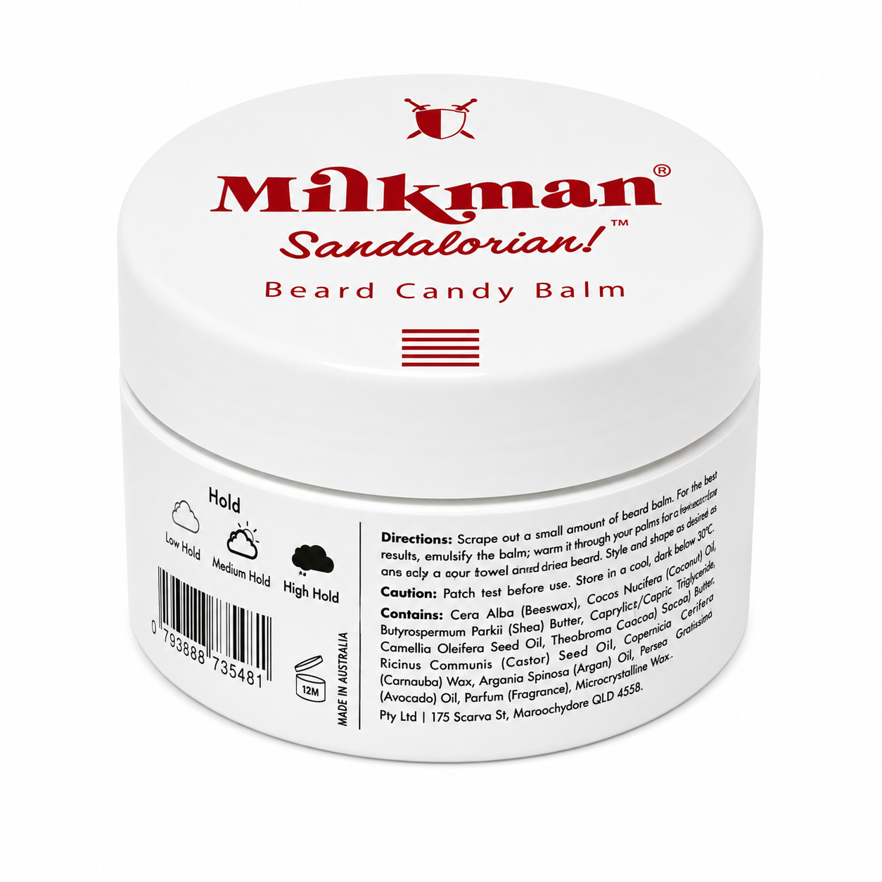 Milkman Beard Candy Beard Balm Sandalorian 60ml Packaging