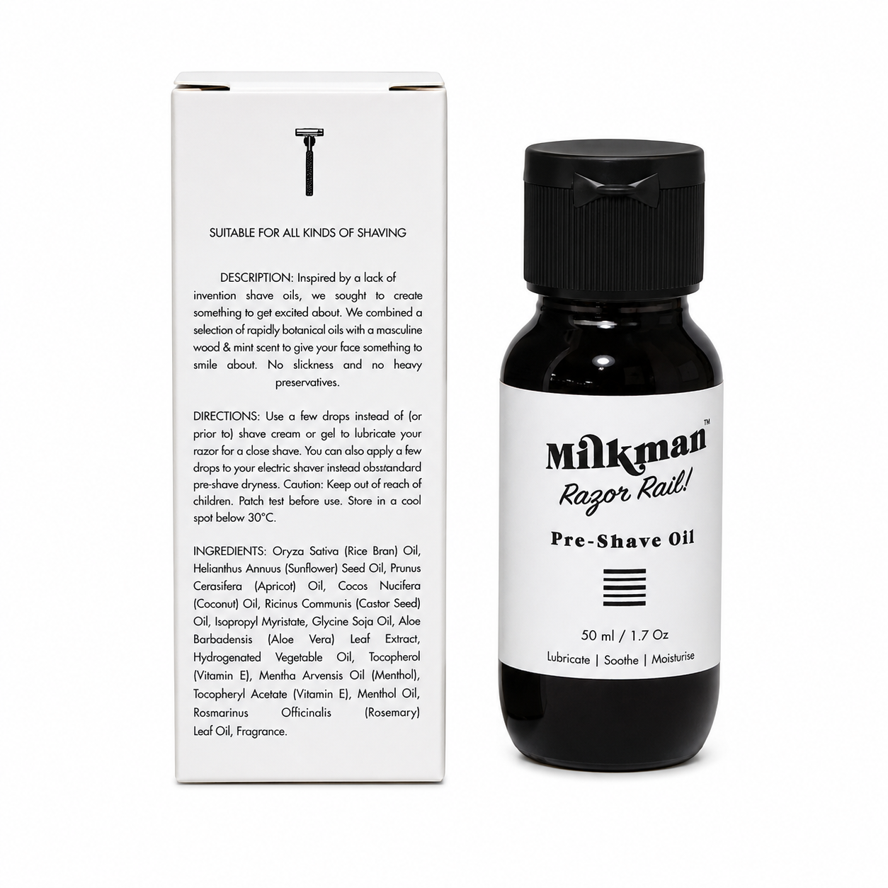 Milkman Razor Rail Pre-Shave Oil 50ML 