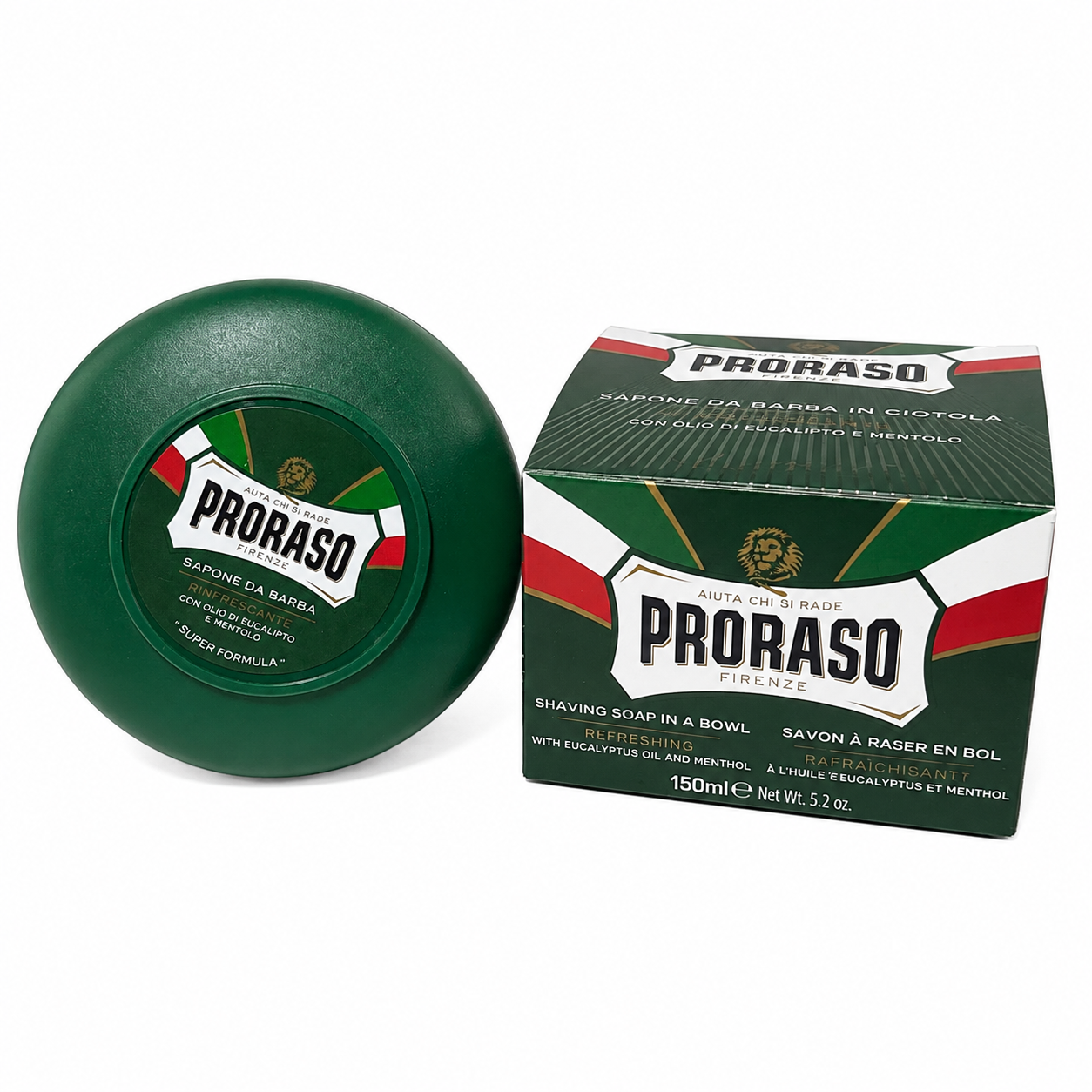 Proraso Eucalyptus & Menthol Refresh Shaving Cream 150ml Pack 