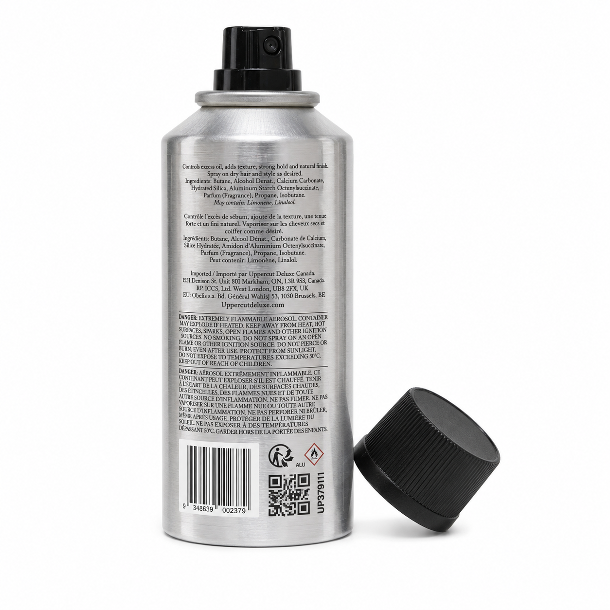Uppercut Salt Sprey 150ml Rear Bottle 