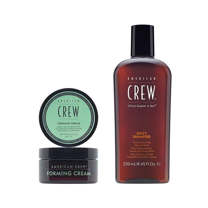 American Crew Grooming Collection (DAILY SHAMPOO + FORMING CREAM) Duo Pack