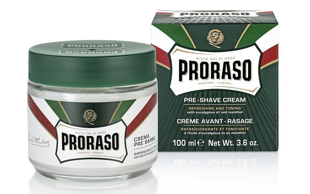Proraso Green Pre-Shave Cream with Eucalyptus Oil 100ml