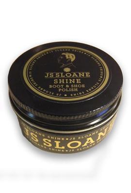 JS Sloane Black Shoe Shine 45g