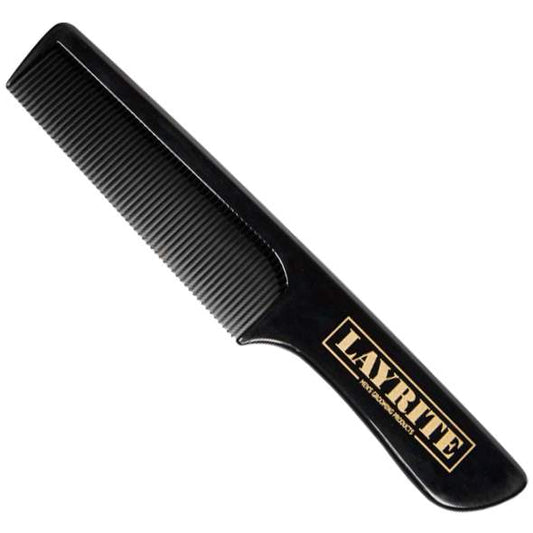 Layrite Medium Comb Black 200mm