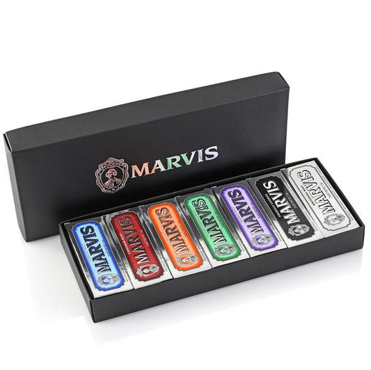 Marvis Toothpaste Collection Black Box Gift Set