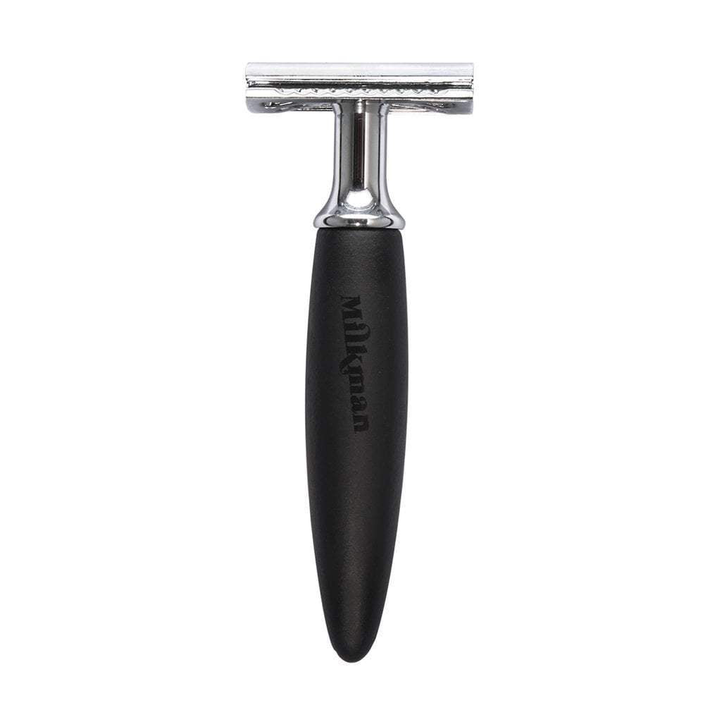 Milkman Double Edge Safety Razor Matte Black Handle