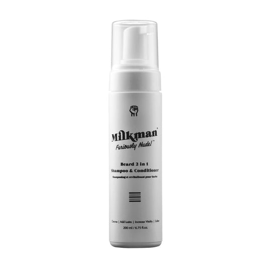 Milkman Furiously Nude Beard 2 in 1 Shampoo & Conditioner 200ml