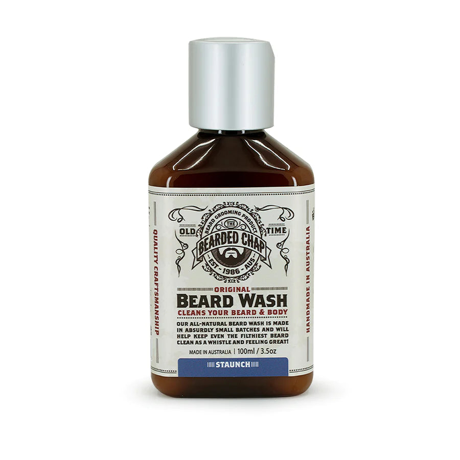 The Bearded Chap Staunch Original Beard Wash Travel Edition 100ML