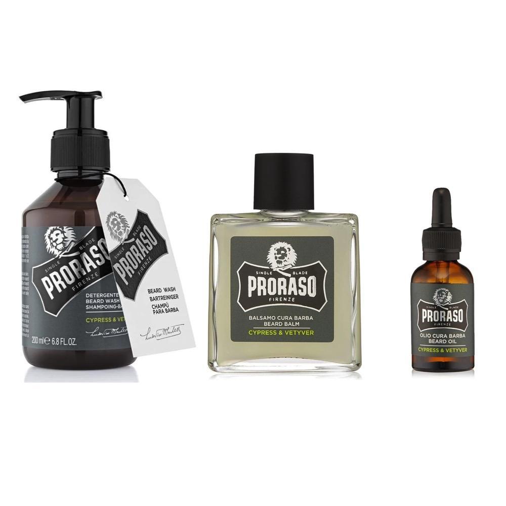 Proraso Cypress & Vetyver Beard Kit