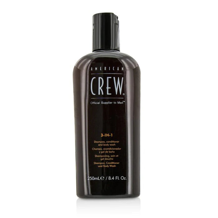 American Crew 3-IN-1 Trio Shampoo Conditioner Body Wash Pack 750ML