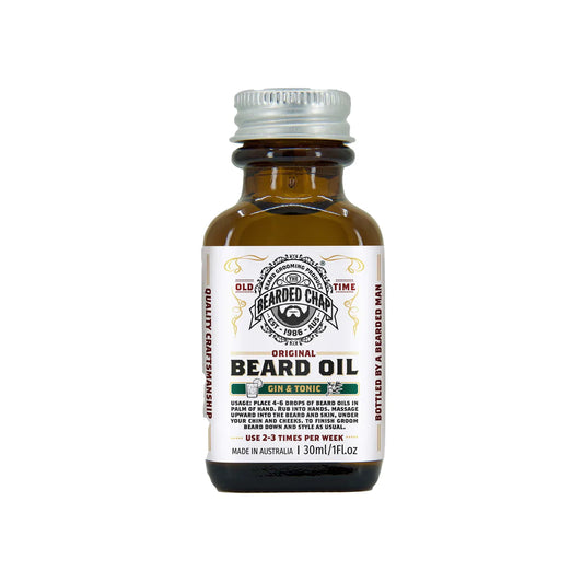 The Bearded Chap Beard Oil Gin & Tonic 30ml