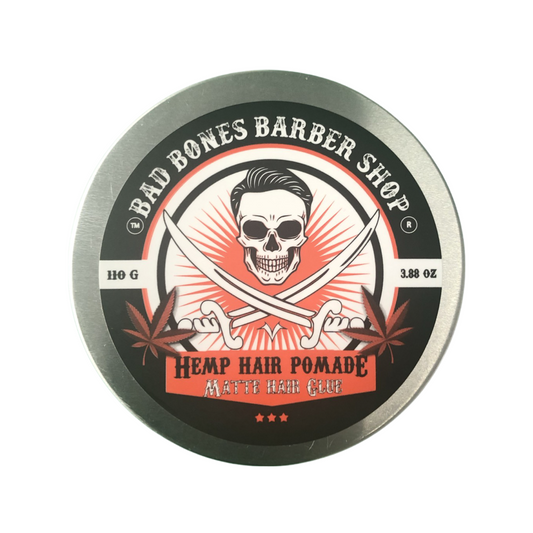 Bad Bones Barber Shop Matte Hair Glue Hemp Hair Pomade 110g
