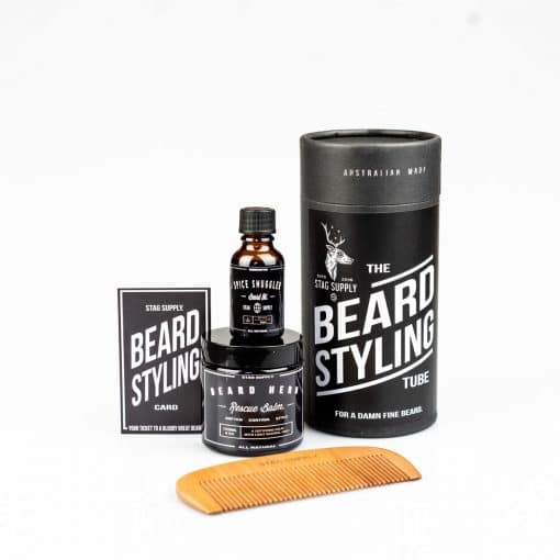 The Beard Styling Tube Grooming Kit